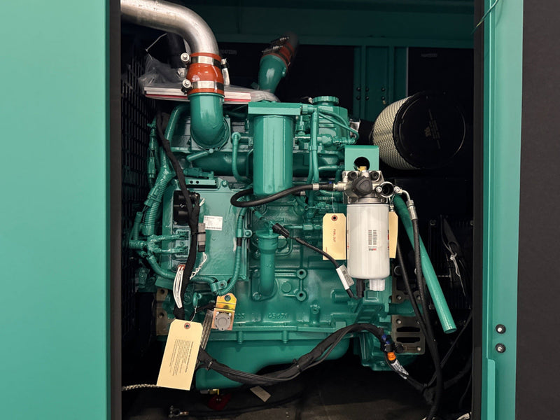 Load image into Gallery viewer, Engine view of Cummins C100D6C diesel generator