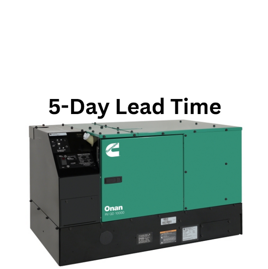 Cummins Onan QD10000 or QD12500 Diesel RV Generator.