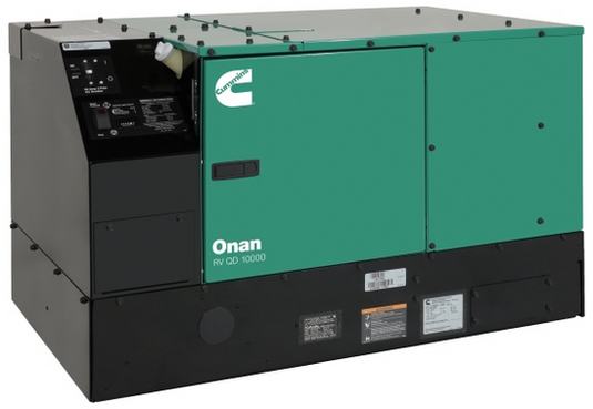 Cummins Onan QD10000 or QD12500 Diesel RV Generator.