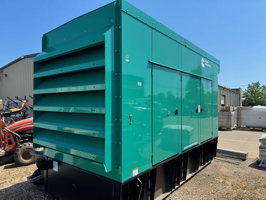 Cummins 500DFEK 500kW @ 277/480V 3-Phase with Green Sound Enclosure and 24-hour Subbase Tank