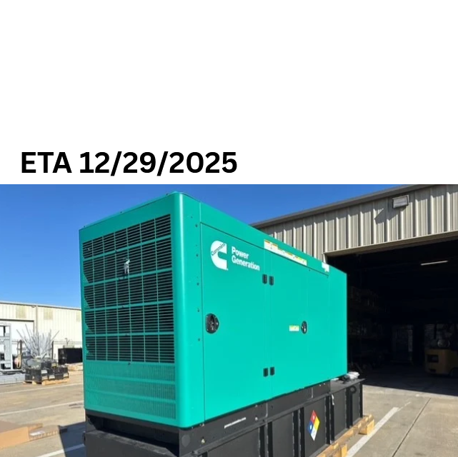 Load image into Gallery viewer, Cummins C100D6C diesel generator with green enclosure with ETA 12-29-25