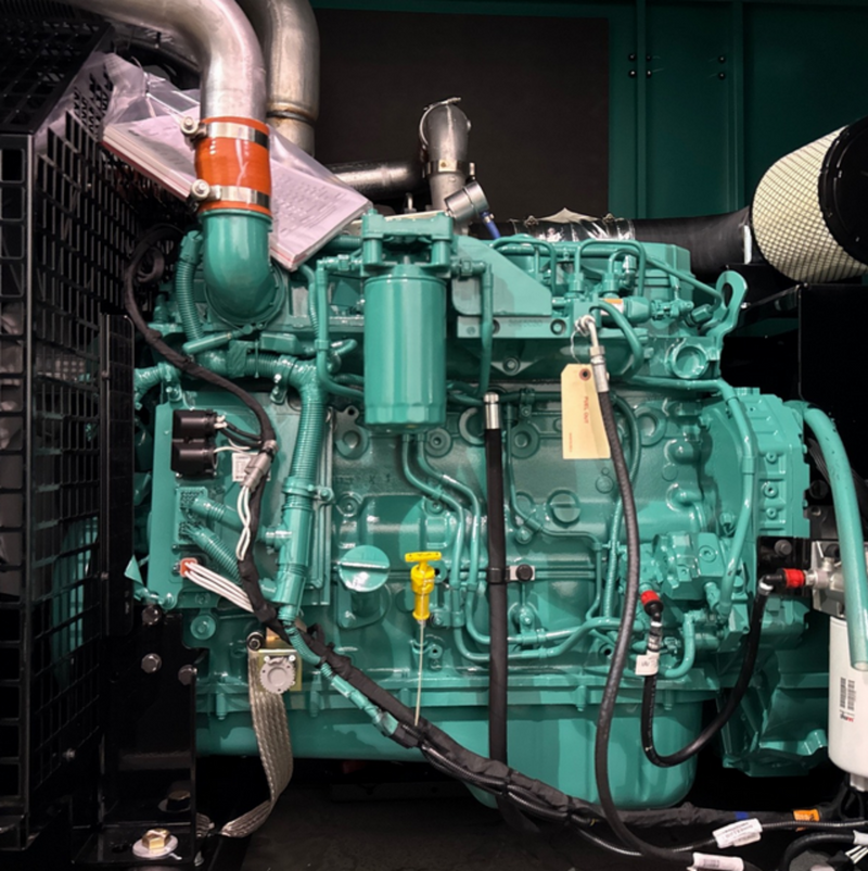 Load image into Gallery viewer, Engine view of Cummins C125D6D, C150D6D. and C200D6D diesel generator
