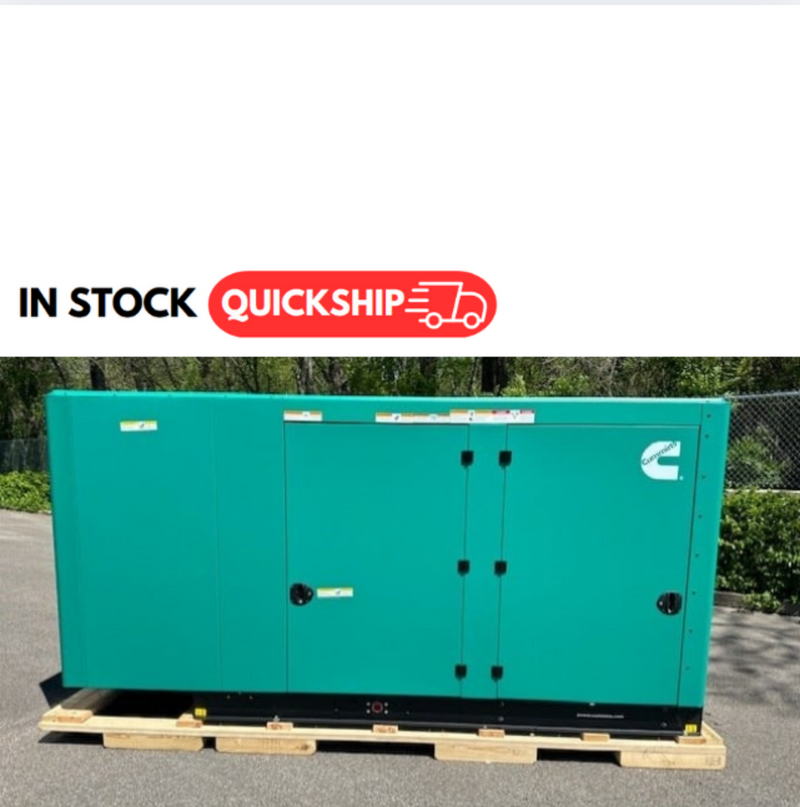 Load image into Gallery viewer, Cummins RS125 NG/LP Commercial Generator - 125kW @ 120/208V 3-Phase