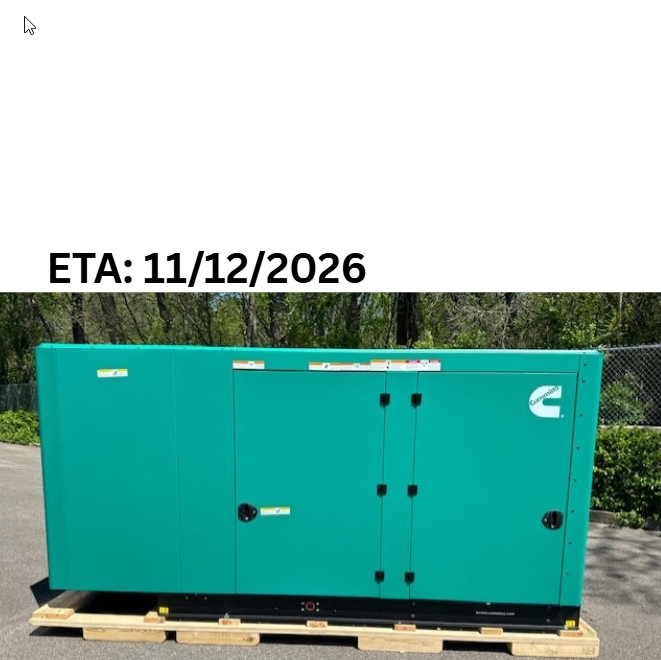 Load image into Gallery viewer, Cummins RS125 QuietConnect with green Level 1 Sound Enclosure. ETA: 11/12/2026