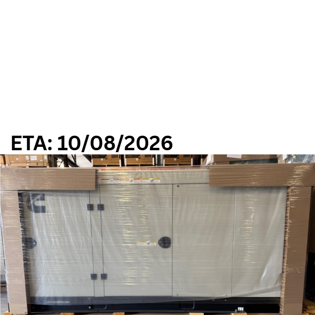Load image into Gallery viewer, Cummins RS60 home generator with sandstone enclosure and ETA: 10/8/2026