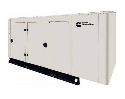 Cummins RS80 QuietConnect Commercial Generator, 80kW @ 120/208V 3-Phase