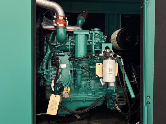 Engine view of Cummins C100D6C diesel generator