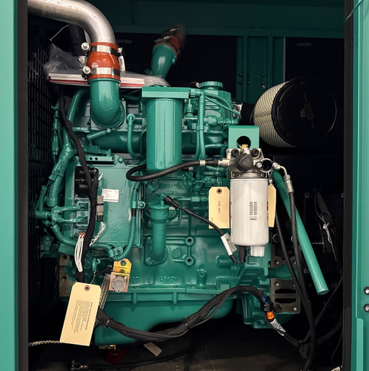 Cummins 50kW C50D6C Diesel Generator, 120/208V 3-Phase, 24-Hr Tank, Sound Encl.