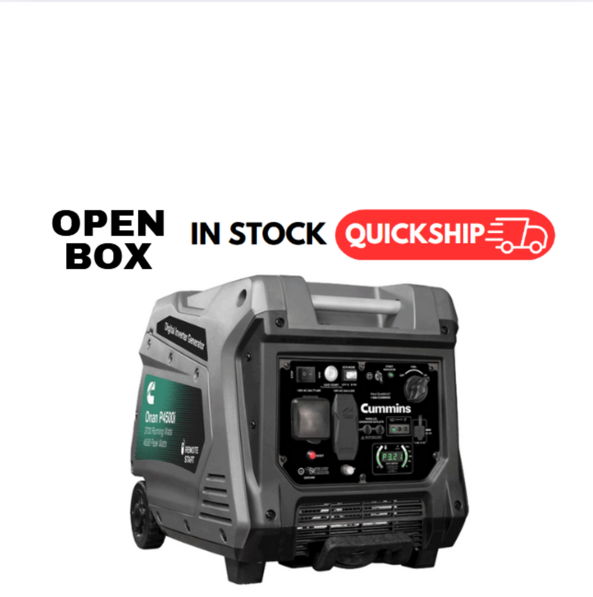 Cummins Onan P4500i Portable - 4500 Watt Portable Generator | A074Z436 **IN STOCK**
