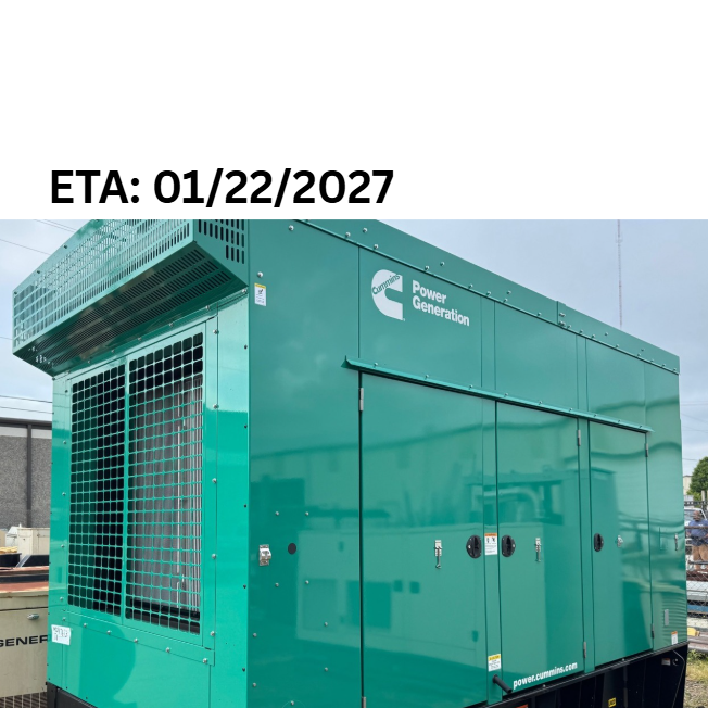 Load image into Gallery viewer, Cummins 500DFEK diesel generator with an ETA: 1/22/2027
