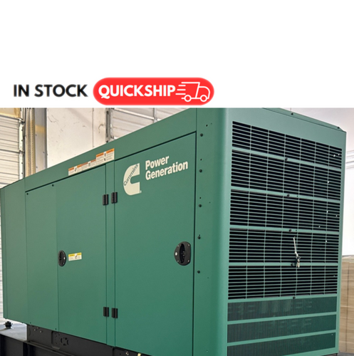 Cummins C125D6C diesel generator IN STOCK & Ready to Ship