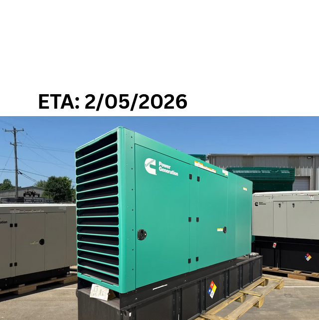Cummins 125kW C125D6D Diesel Commercial Generator, 120/208V 3-Phase