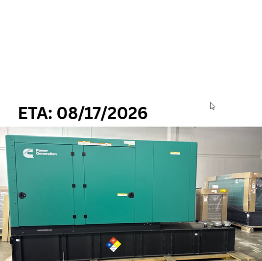 Cummins 150kW C150D6D Industrial Diesel Generator, 277/480V 3-Phase