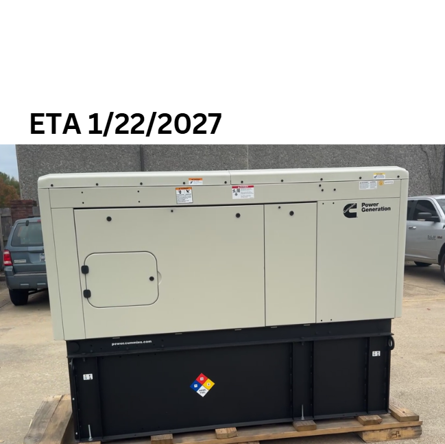 Load image into Gallery viewer, Cummins C50D6 diesel generator with sandstone enclosure and ETA: 122/2027
