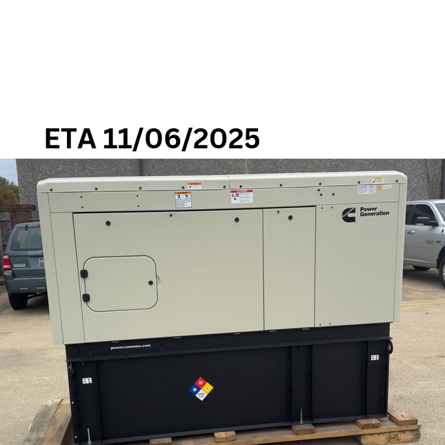 Cummins C50D6 Diesel with Sandstone Enclosure and Subbase Tank ETA 11/06/2025
