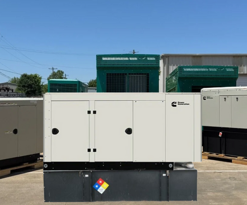 Cummins C80D6C 80kW Diesel Whole Home Generator, 24-Hr Tank, Sound Enclosure