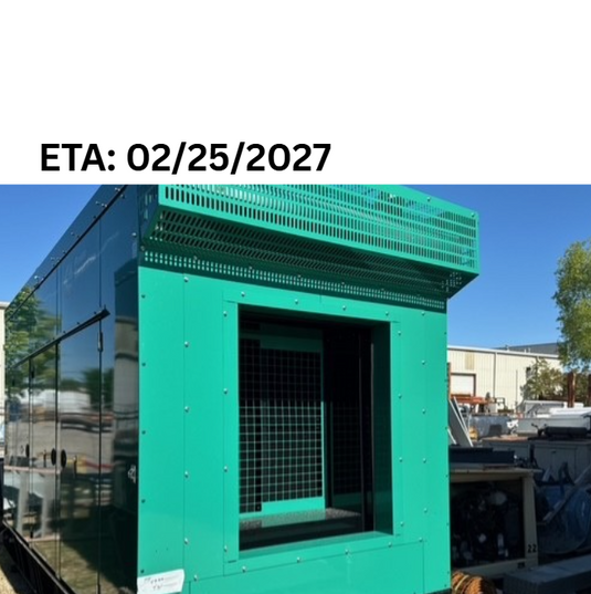 Cummins DQDAA ETA 02/25/2027
