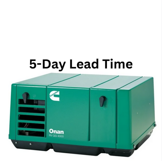 Cummins Onan 4000W RV Generator Available with 5-Day Lead Time