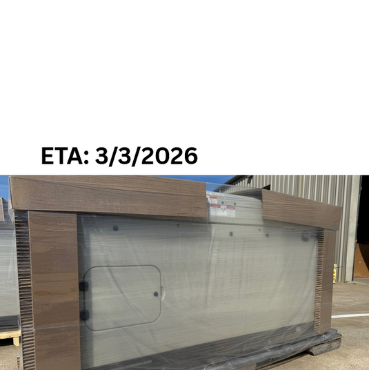 Cummins RS30 with sandstone enclosure and ETA: 3-3-26