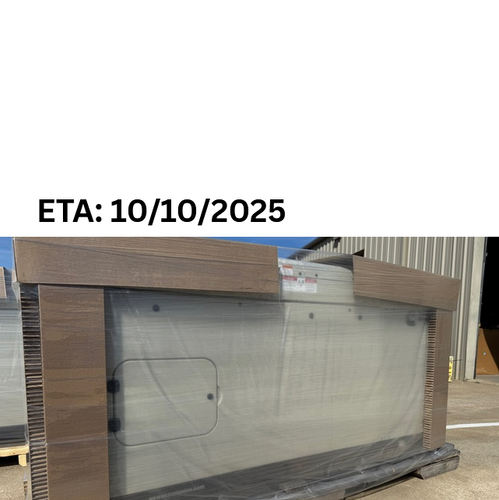 Cummins RS30 liquid/cooled generator with sandstone enclosure and ETA 10/10/2025