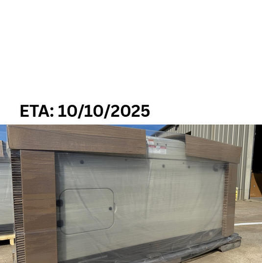 Cummins RS30 liquid/cooled generator with sandstone enclosure and ETA 10/10/2025