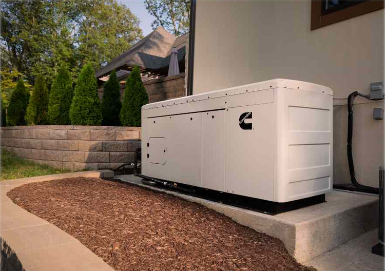 Cummins RS30 liquid-cooled whole house generator