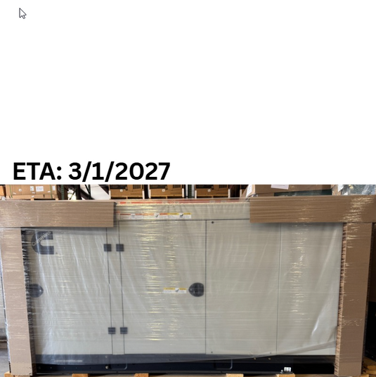 Cummins 60kW RS60 Commercial Generator, 120/208V 3-Phase