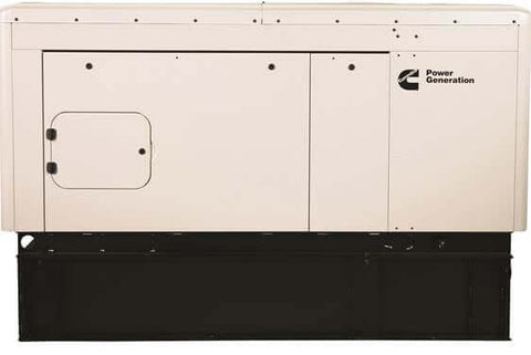 Cummins C30D6 120-240v-Single-Phase Diesel Standby Generator for residential applications.