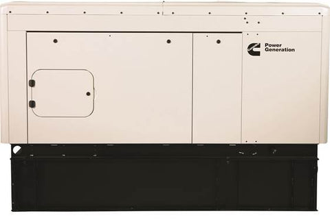 Cummins C50D6 Diesel Standby Generator, 50kW @ 120/240V Single-Phase, 24-Hour Fuel Tank, Level 1 Sound Enclosure